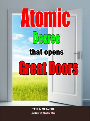cover image of Atomic Decree that Opens Great Doors